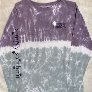 Simply Southern Walk Dog Long Sleeve Tee